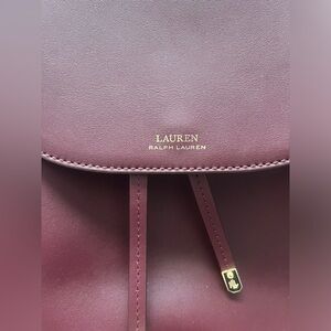 NWOT. Ralph Lauren purse backpack.